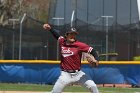 Baseball vs MIT  Wheaton College Baseball vs MIT in the  NEWMAC Championship game. - (Photo by Keith Nordstrom) : Wheaton, baseball, NEWMAC